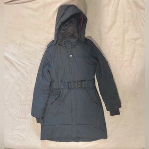 Lululemon PINNACLE JACKET Insulated Belted Parka,  Gray,  size 4
